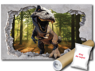 Nástenná nástenná maľba Vinyl dinosaurus Wall 312x219