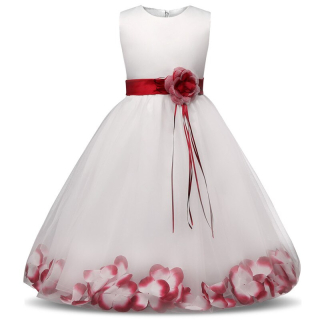 Fancy Flower Children a#39; s princeznou šaty