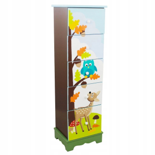 Fantasyfields Cabinet pre 5 zásuviek Enchanted Forest