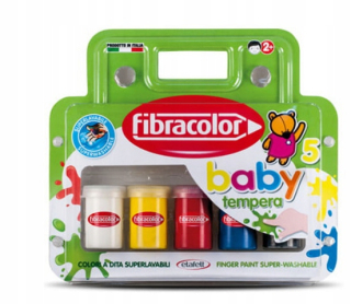 Detské farby fibracolor Tempera Baby /5ks /