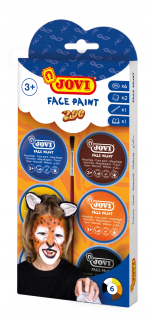 Farby maľby na tvár - súprava zoo Jovi