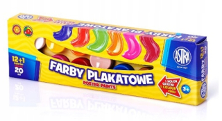 Plagáty farby 12+1 bezplatná farba Astra