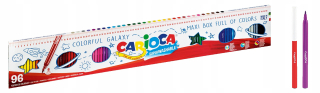 Plsné perá karioca 96 ks
