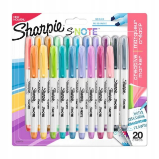 Plsné perá Sharpie Sharpie 20 ks