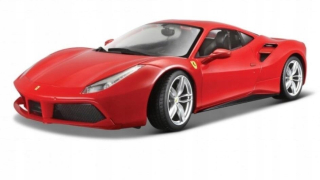 Ferrari 488 GTB Červená 1:18 BBURAGO
