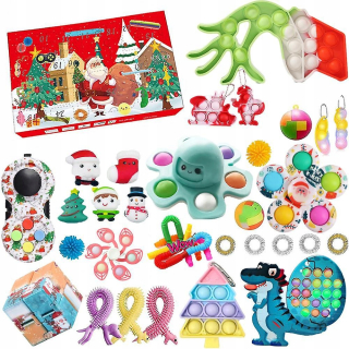 Fidgets Toy Pack Christmas Countdown Kalendár