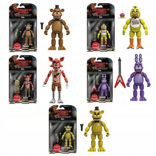 Funko rockstar figurín Freddy fnaf fivenights 5 ks
