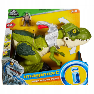 Jurský svetový figurín T-Rex čeľusť