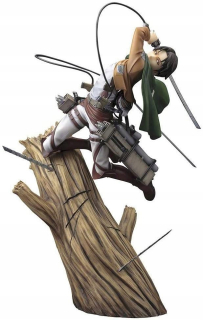 Levi ackerman figurín, socha, figurína, PVC