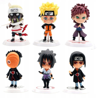 Naruto Sasuke Kakashi Figurine z 19. generácie