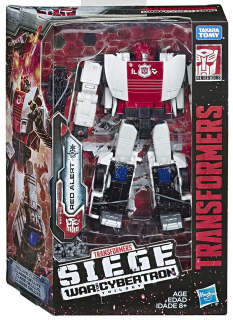 Transformers Figurine Siege Siege Red Alert Del