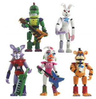 Päť nocí v Freddy's FNAF 5 figurín