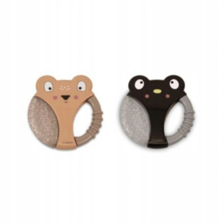 Filibabba Chladenie Teether 2 ks. Penguin a jeleň