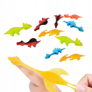 Prsty praky dinosaury zvierací hračky deti