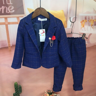 Kvetinové chlapci formálne vysoké -kvalitné bunda +