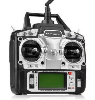 Flysky FS-T6 6CH 2,4 GHz + R6B prijímač