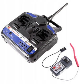 Flysy FS-T4B 2,4G 4CH Rádiový model RC vysielač I
