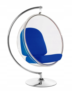 Bubble Stand Armchair Atrament Cushion - Base