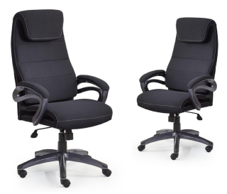 Sidney Youth Armchair Black Swivelova stolička