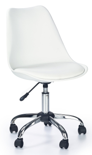 Coco White Youth Armchair pre stôl