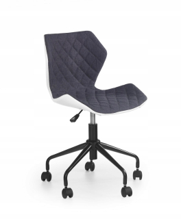 MATRIX SWIVEL STILLE pre stôl šedá/biela HALMAR