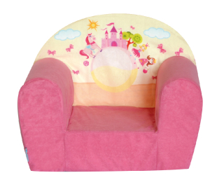 Detské sedadlo s penou Pouf Sofka Zipper