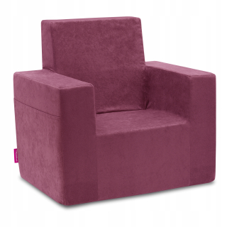 Klasické penové sedadlo Purpurové farby!