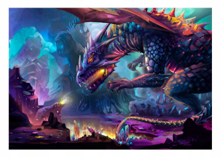 Nástenná maľba Dragon Children's Gaming Fantasy 312x219