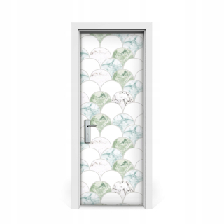 Fototapeta na dvere Scallops loft style 75x205