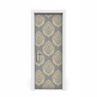 Fototapeta samolepka na dvere Damask vzor 75x205