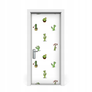 Nálepka na nástenné nástenné nástenky CACTI 85X205