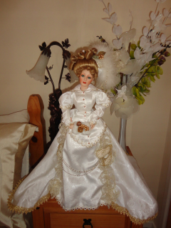 Franklin Mint Porcelain Doll 50 cm !!!