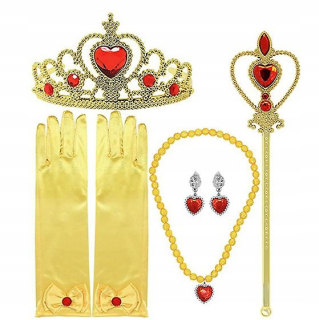 Mrazené aisha girls cosplay crown wand set