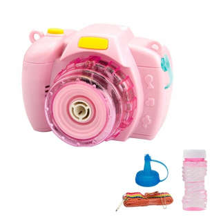 Funny Magic Music Camera Bubble Blower Machine
