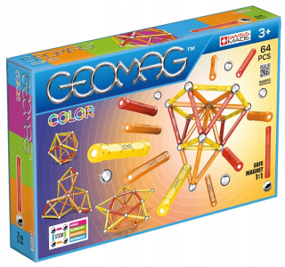 Geomag Color 64 Elements Magnetické bloky