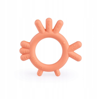 Gillilums Silikón Teether Soft Chicken 3m+