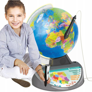 Interaktívny glóbus eduglus svieti Clementoni