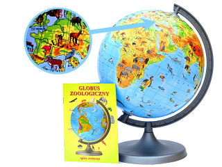 Poľný produkt zoologickej záhrady School Globe 220 mm