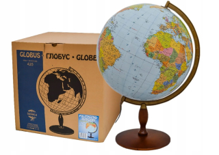 Globe xxl 42 cm nahradil politickú fyzickú fyziku