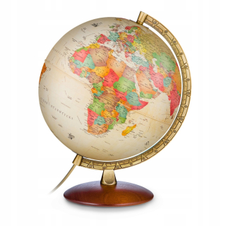 Osvetlená globálna štylizovaná mapa, prémiová