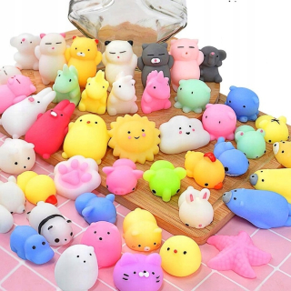 Mochi Squishy Pop It 12 PCS.