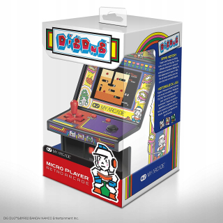 Micro prehrávač retro dig dig console arkádová hra