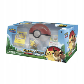 Pokemon-pikiku a Eevee poke loptové karty