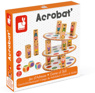 Rodinná arkádová hra Acrobat 5-10 rokov Janod