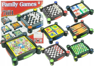 Hry set 7in1 Dámy čínske hady a rebríky