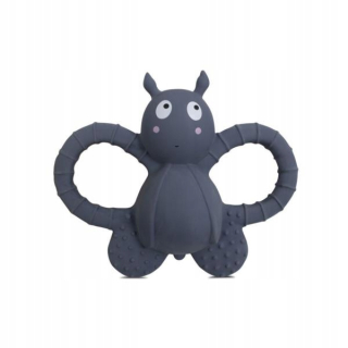 Gryzak Funny Blue Bow kravata pre senzory ďasien