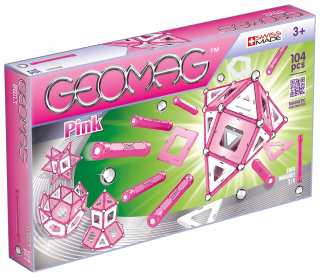 Geomag Magnetic Blocks Pink 104 El. Geo-344