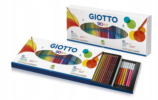 Giotto Stilnovo ceruzky a markery súpravy, 90 ks.