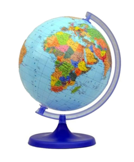 Globe 160 politický
