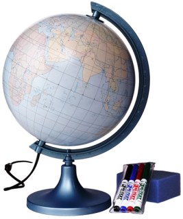 Globe 250 mm obrysový podsudok + značky